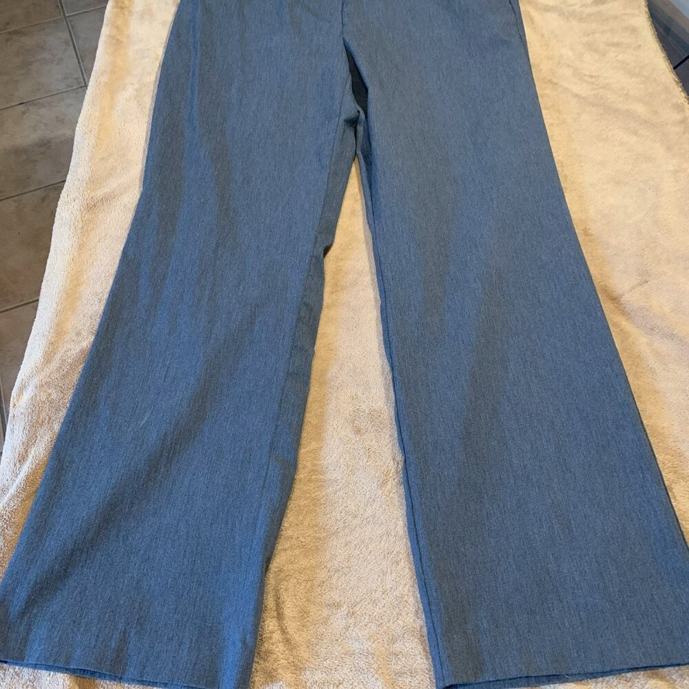 Gray trousers